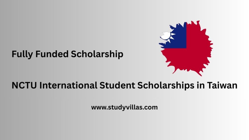 NCTU International Student Scholarships in Taiwan