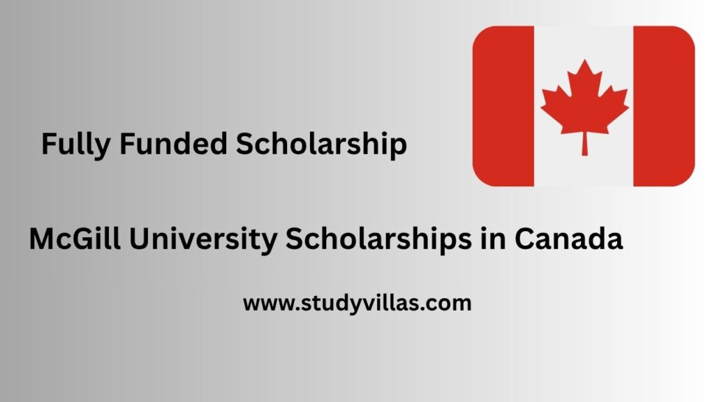 McGill University Scholarships in Canada
